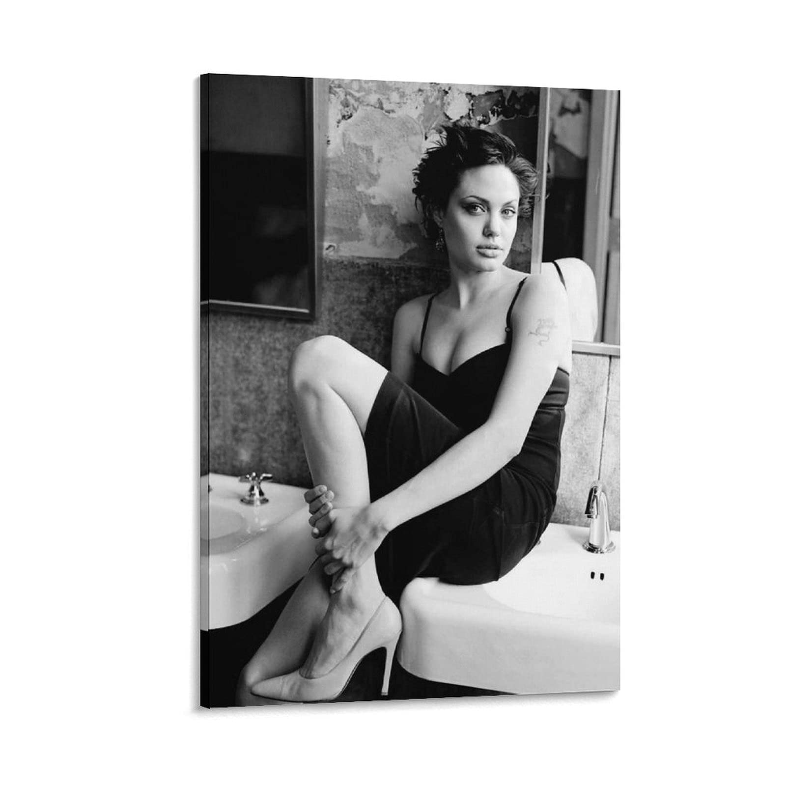 Koch-Chemie Star Poster Angelina Jolie Canvas Art Poster and Wall Art Picture Print Modern Family Be