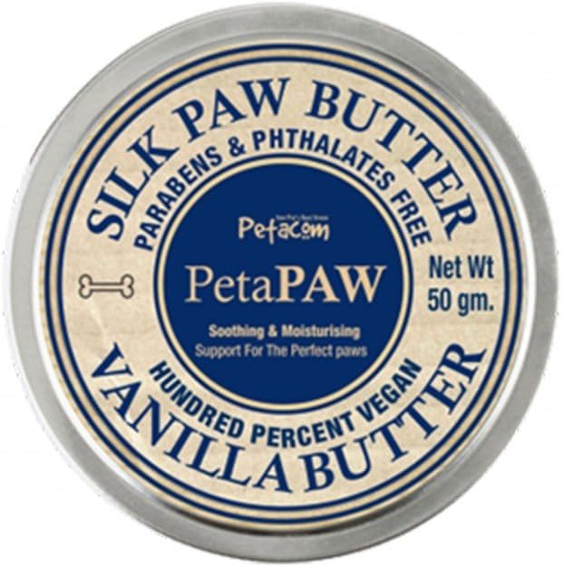 PETACOM Silk Paw Butter with Shea Butter for Soft Paws,Vanilla Butter, 50g