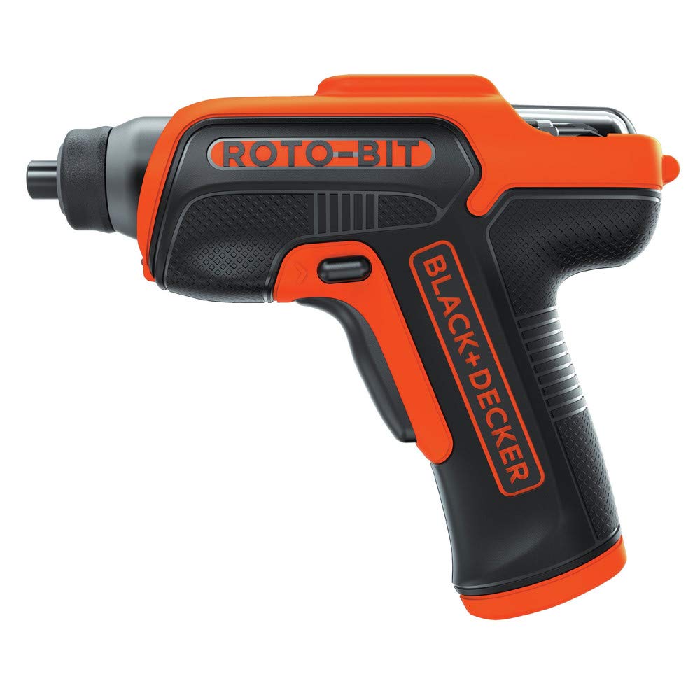 Black Decker 4V Max Cordless Screwdriver Roto Black Decker 4V Max Cordless Screwdriver Roto