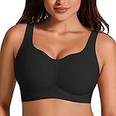Jelly Bras for Women Plus Size No Underwire Push Up Full Coverage Minimizer Bra Seamless Wireless Bralette