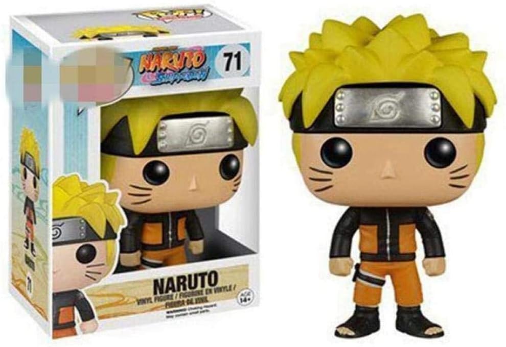 Nobranded Muñeca Naruto humanoide de PVC de 10 cm Modelo de Regalo