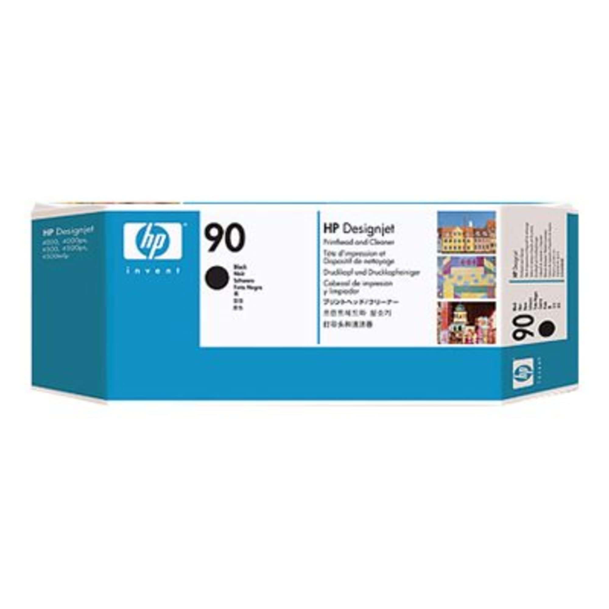 HP Original NO.90 BLACK PRINTHEAD + CLEANER