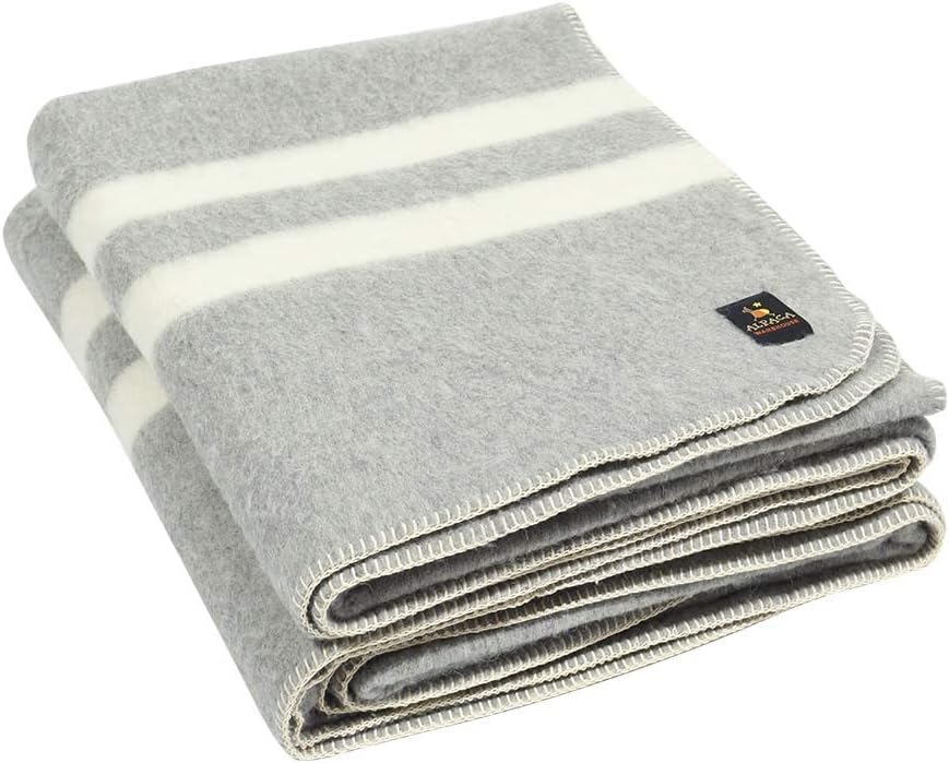 Thick Alpaca Wool Blanket Heavyweight Alpaca Wool Blanket