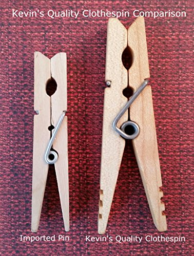 Kevin's Quality Clothespins Set of 30 Lifetime Guarantee