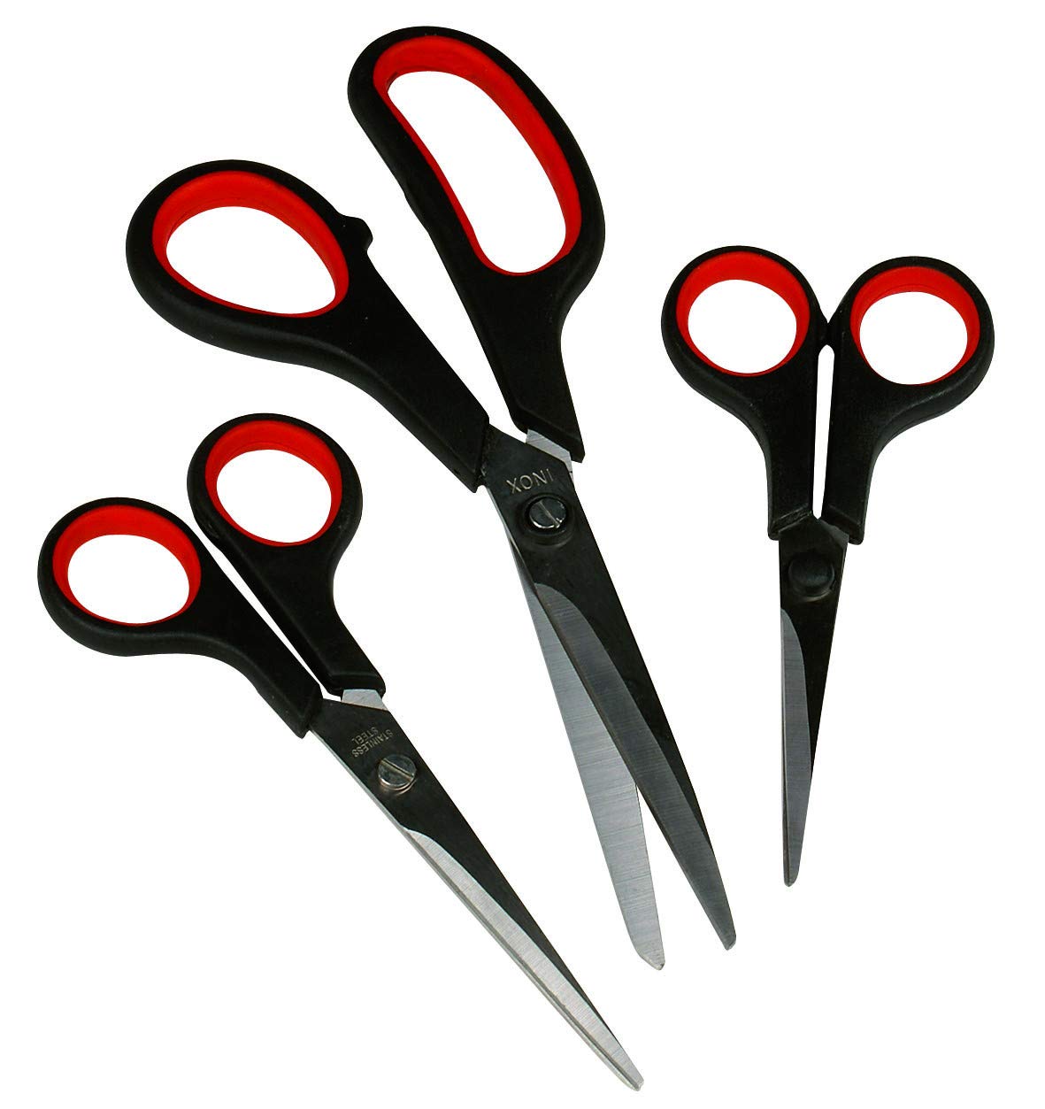 3 Household Scissors Bi-Material