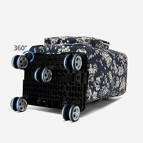 Backpack Trolley Wheels Folding Compact Lightweight Luggage