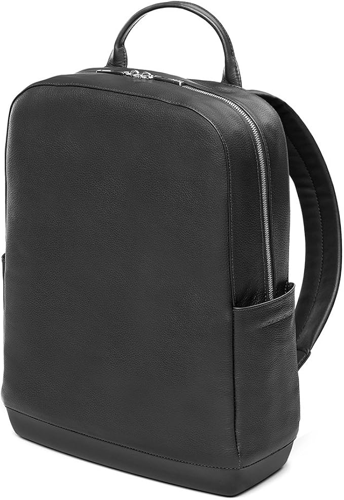 Moleskine Classic Leather Backpack, Black Amazon.ca Clothing