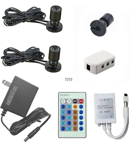 Xking (Second-Generation) Black Mini Spotlight Accent Lights