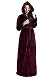 Hellomamma Long Hooded Robe for Women Luxurious
