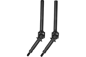 HOPLEX RC Steel Front Axle Drive Shaft CVD Front axle shafts for 1/24 Axial SCX24 C10/JLU/Bronco/Gladiator/Deadbolt RC Crawler Car (Regular)