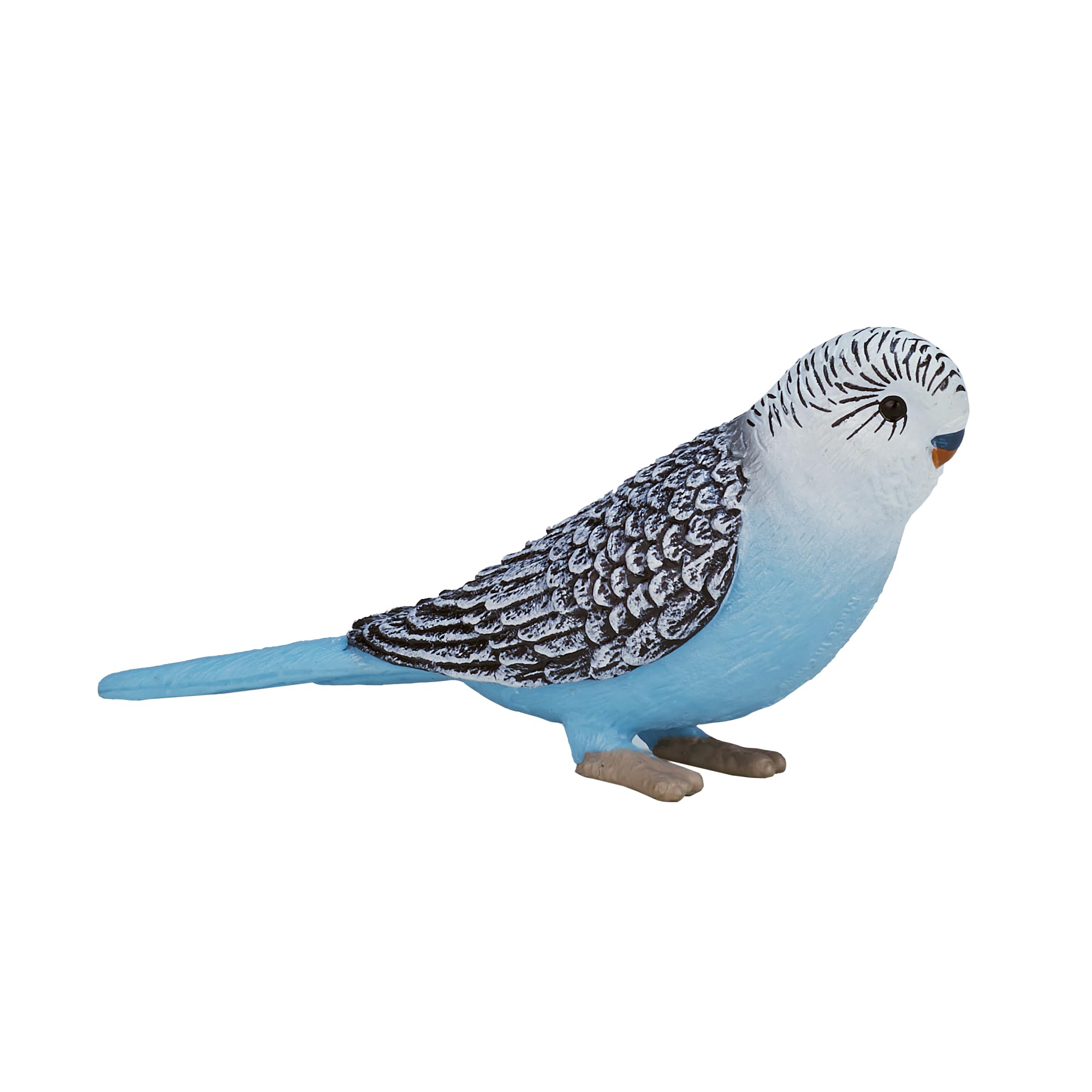 MOJO – Budgerigar Blue| Hand-Painted Toy Figure | Farmland Collection | True to Life & Highly Detailed | Designed in UK