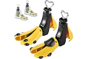 UNIKOO Boot Shoe Stretcher Wide Feet, Professional Shoe Stretcher for Men Women Adjustable Length & Width