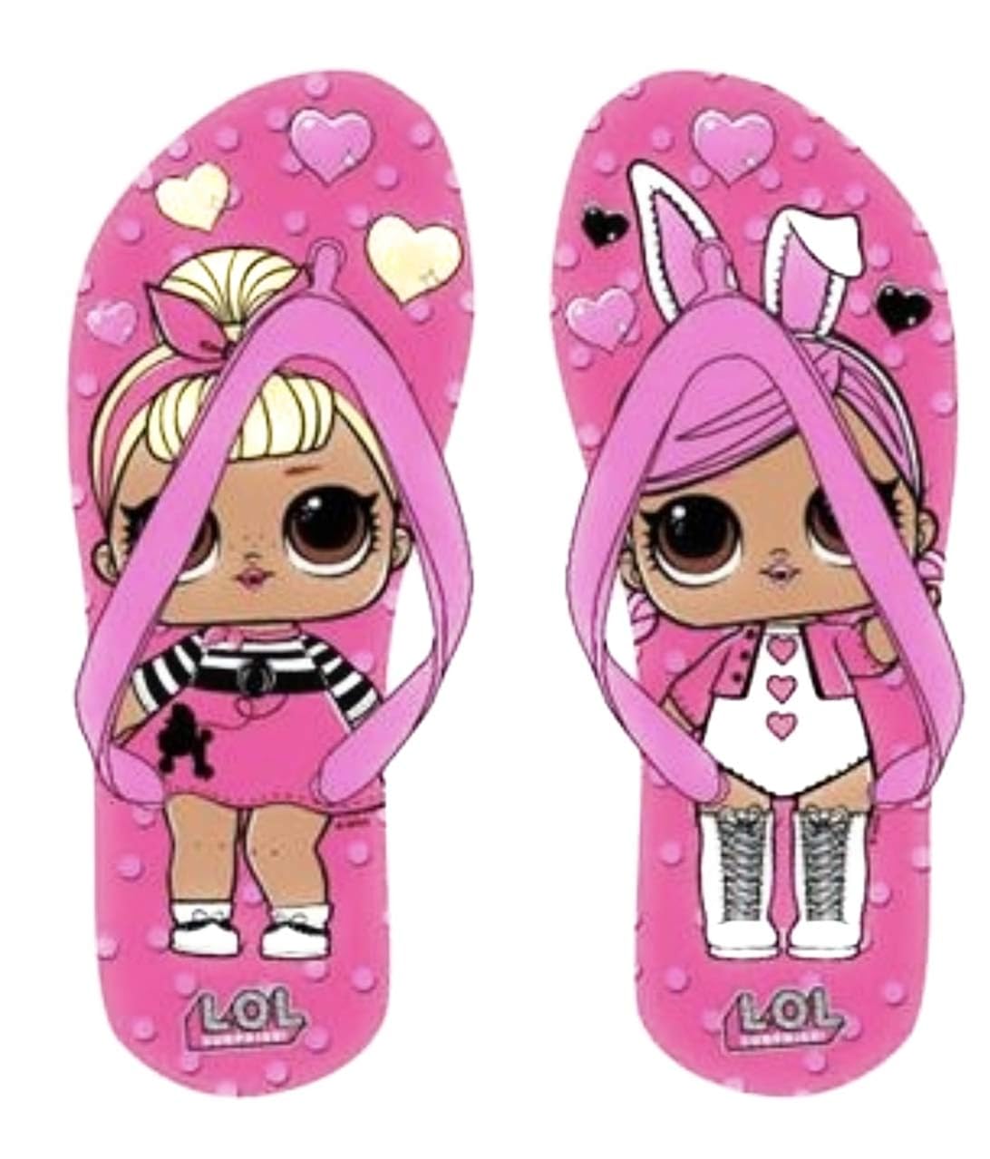 lol surprise flip flops