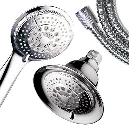 Hotel Spa Shower Combo with LED Shower Head HighPerformance 2 in 1