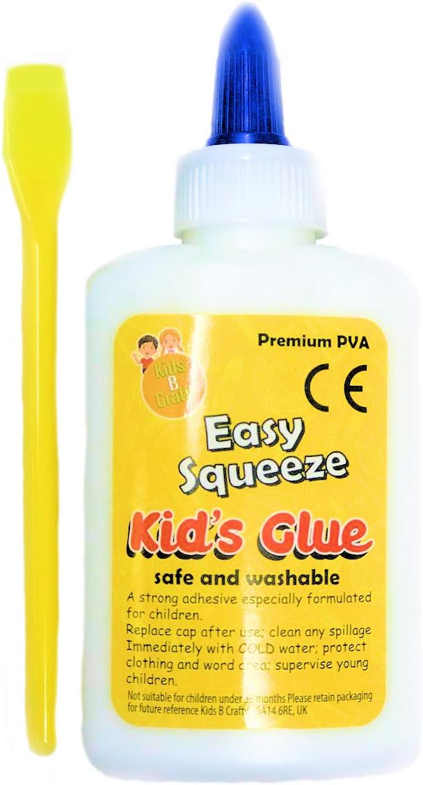 PVA Glue for Crafting and Slime, Craft Glue for Kids Washable White School Adhesive with 12 Spreaders, 12 x 50ml Bottles - Image 5