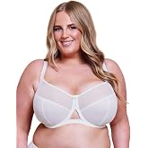 Curvy Kate Women's Victory Side Support Multi Part Cup Bra, CK9001, White, 30F