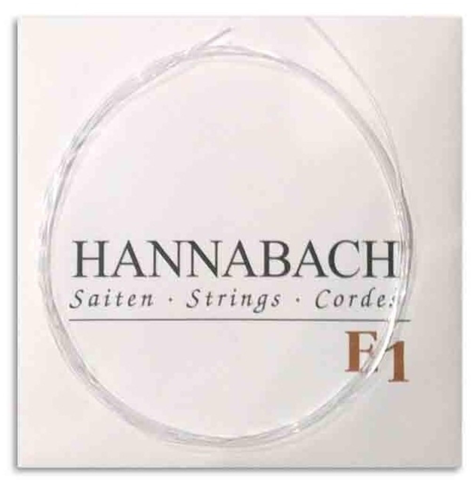 Hannabach Classical Guitar Strings Series 890 MT for 3/4 Children's Guitar Scale: 57-61 cm - E1 - 8901MT 3/4