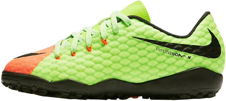 nike hypervenom verde con naranja