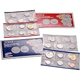 2004 P, D U.S. Mint - 22 Coin Uncirculated Set with CoA Uncirculated