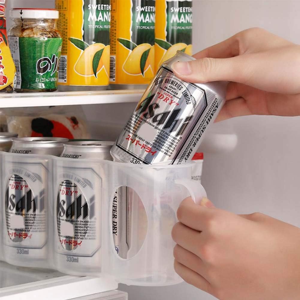 Stackable Beer Can Storage Rack Refrigerator Soda Can Organizer