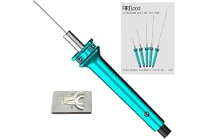 FIRELOOD Hot Wire Pen, Electric Hot Wire Cutter Pen 5cm, Styrofoam Cutting Hot Pen Hot Wire Cutting Pen for Amateur DIY Heat Cutting Engraving Pen, Note that this is a hot cutting pen without power supply！