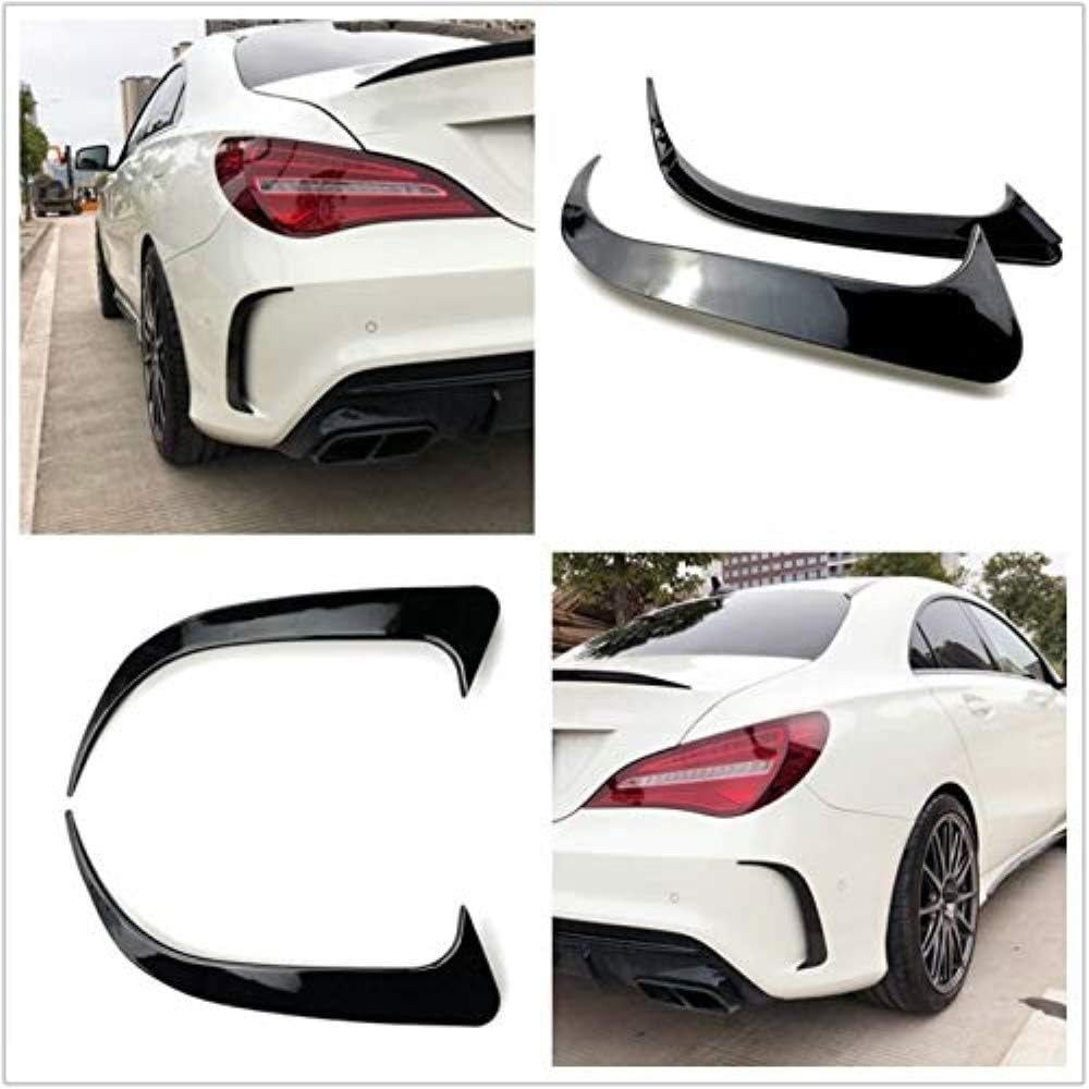 AMG Black Canard/Air Vent Cover For Mercedes-Benz W117 CLA200/220/CLA250 Bumper