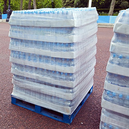 14.5" x 1450' - 8.6 Micron Thick Wrap - Premium Polyethylene Standard Bundling Cast Stretch Wrap By TotalPack Pre-Stretched Plastic Film Wrap - Industrial Strength Technology Packaging Supplies 2 Pack