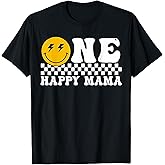 Happy Mama 1st Birthday Family Matching Theme T-Shirt