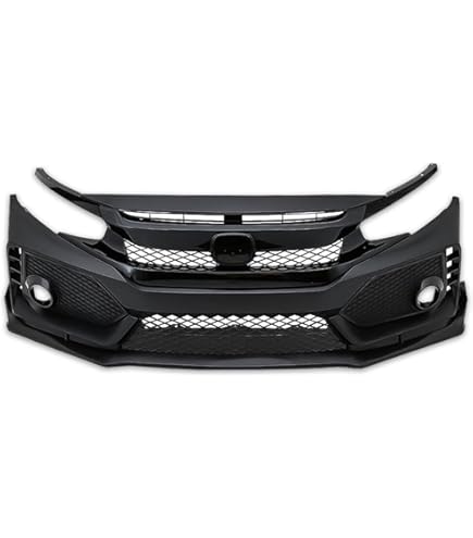 C.B Amazon.com: Ulsrkell Primed Front Bumper Cover Fascia for