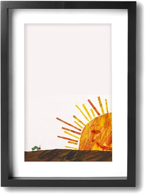 Amazon Co Jp はらぺこあおむし 昆虫のイラスト 壁の絵 モダンアート キャンバス絵画 壁掛け 額縁 絵画 軽くて取り付けやすい 木枠付22x33 Cm ホーム キッチン