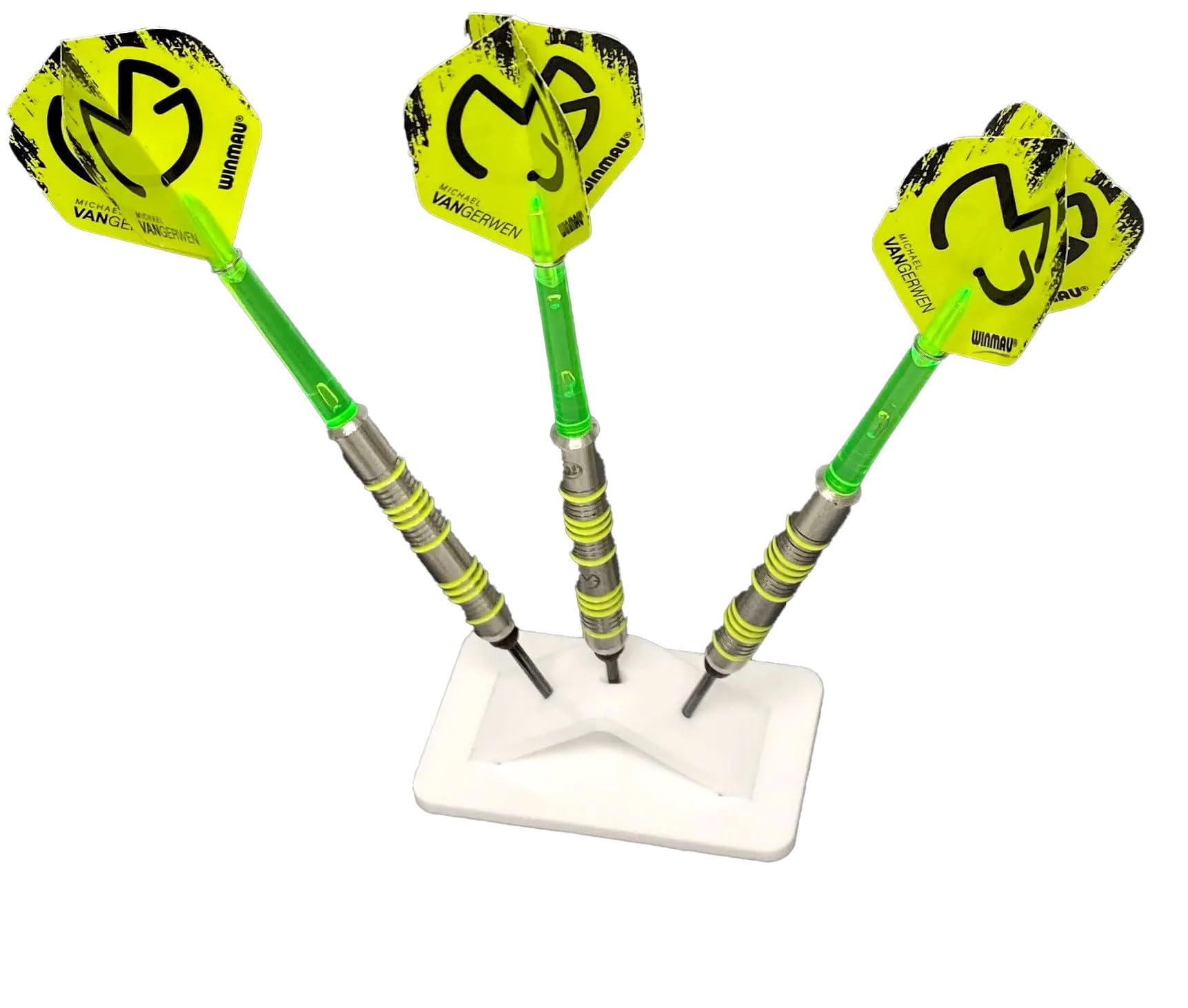 Puffin Plastics Freestanding Darts Holder - White