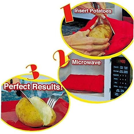 MICHAELA BLAKE Conveniente Microondas Patata Cocina Microondas ...