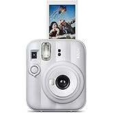 FUJIFILM instax mini 13 Instant Film Camera - Clay White