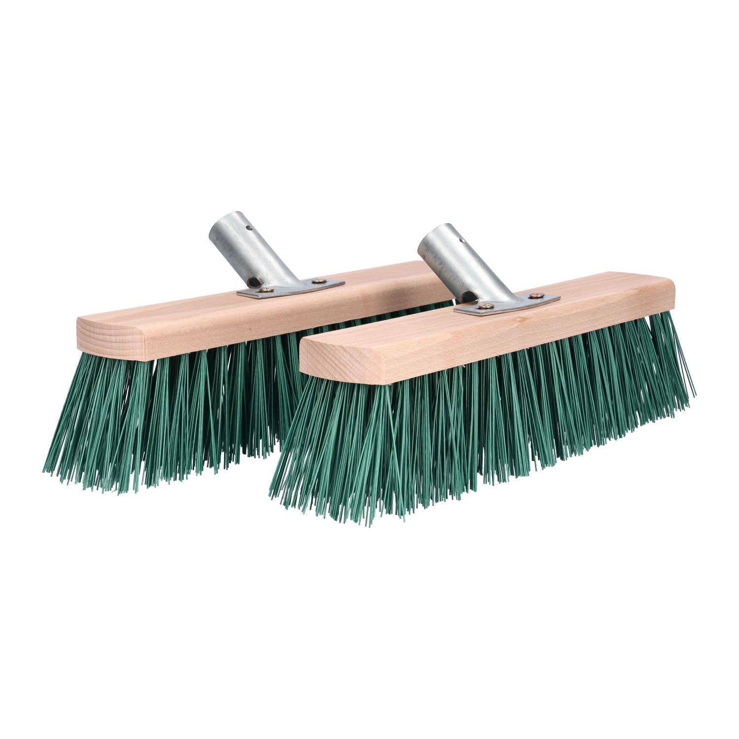 ToolSpace 2x Sweeping Brush 30 Cm For Roads And Paving, Road Broom, For Outdoor Use, Garden Broom, Brush