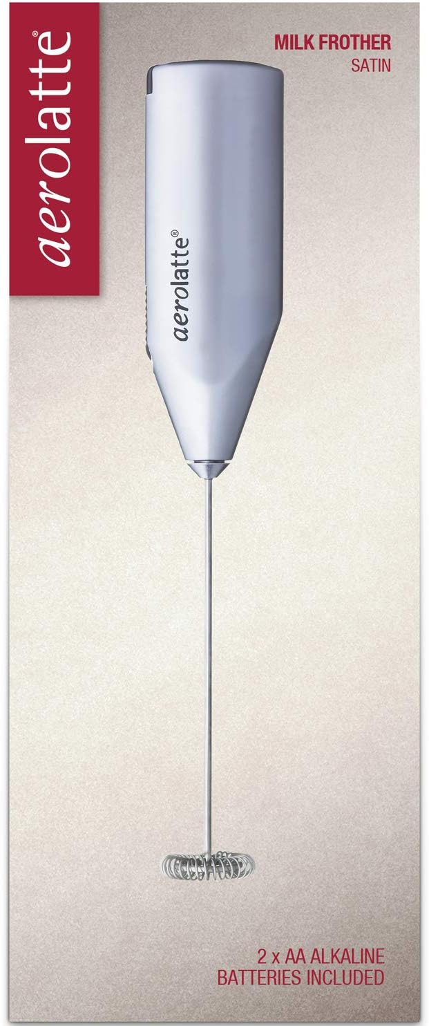 Aerolatte Milk Foamer, The Original Steam-Free Frother, 8.5-Inch, Satin Finish: Electric Milk Frothers: Kitchen & Dining
