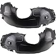 TRQ Inner Fender Liner Set Compatible with 2013-2018 Ford C-Max FO1248157 FO1249157