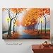 Collections Etc Autumn in The Park LED Lighted Canvas Wall Art