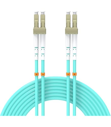 Tripp Lite N518-02 Cavo A Fibre Ottiche LC/ST Multimodale 50/125 - 2 Metri - Duplex Per Reti Gigabit (N518-02M)