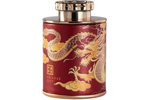 Mini Dragon Empty Tea Tin Can Household Tea Sealed Jar Portable Home Small Candy Seasoning Packaging Box Storage Cans