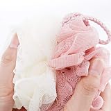 Omenluck 2Pcs Shower Ball Loofah Sponge Pouf Body Scrubber Deep Cleaning Bathing view 4