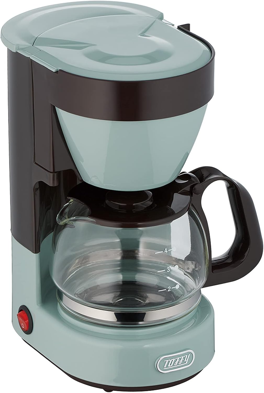 Amazon ラドンナ コーヒーメーカー Toffy 4杯分 K Cm1 Pa Pale Aqua ラドンナ コーヒーメーカー