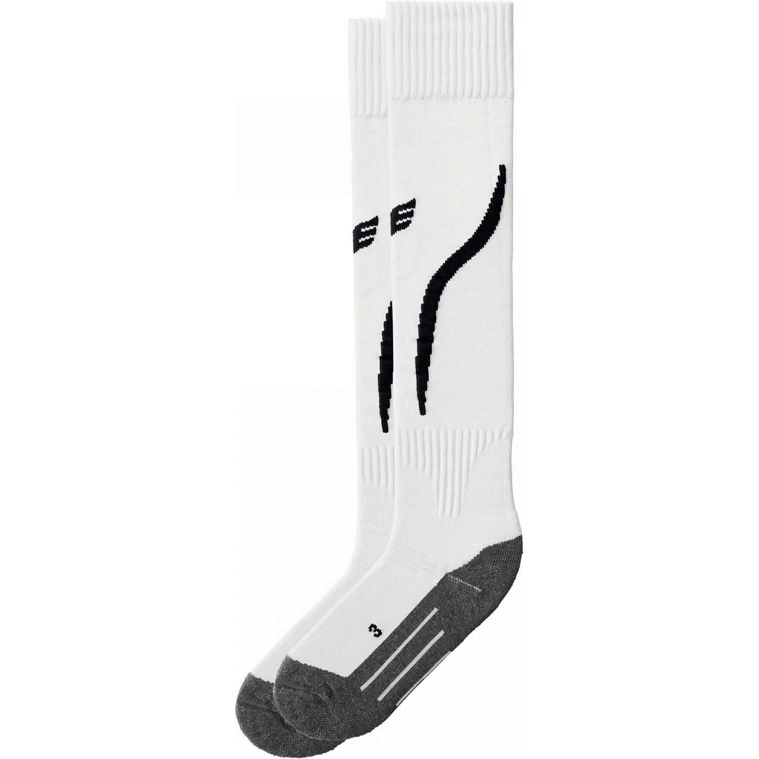 erima Unisex Socks Tanaro, white (white / black), 44-46 (manufacturer size: 4)