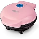 Dash DMS001PK Mini Maker Electric Round Griddle for Individual Pancakes, Cookies, Eggs & other on the go Breakfast, Lunch & S