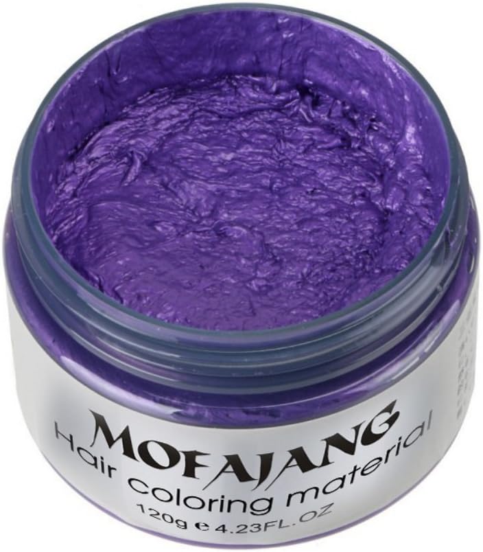 Moresave 7Colors Unisex Hair Wax Dye One-time Molding Paste Hair Dye Wax