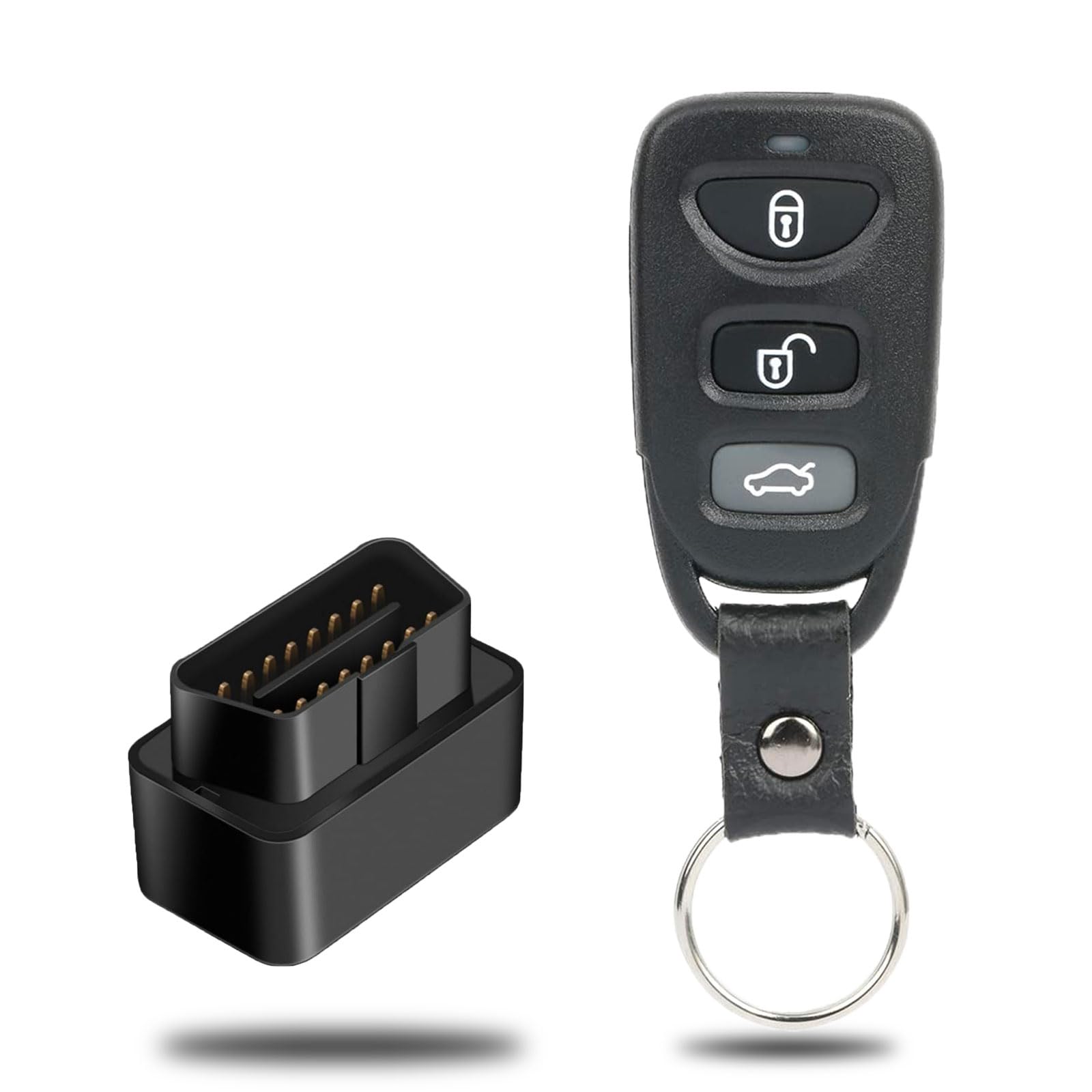 Photo 1 of Keyless Entry Remote DIY Kit 4 Button Compatible with Hyundai Elantra 2007-2016. Sonata 2006-2014 (FCCID:OSLOKA-360T)