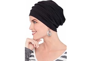 HEADCOVERS UNLIMITED Slouchy Snood Hat - The Original 100% Cotton Slouchy Beanie