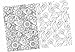 B-THERE Adult Coloring Book Set of 4, Mandala Coloring Books for Women and Adults with Over 125 Different Designs Combined