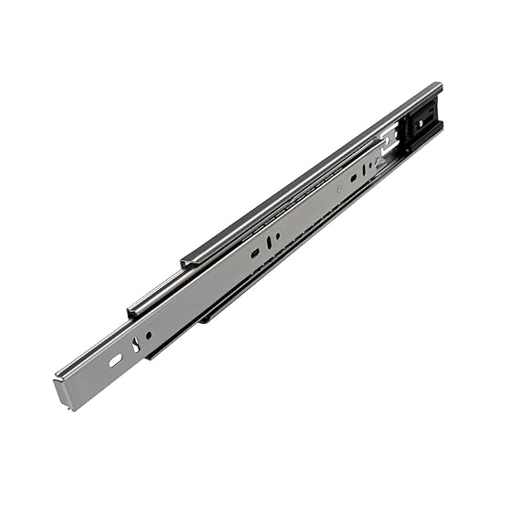 1 Piece Full PullOut Rail 300 mm with SelfClosing 45 Kg Capacity of