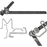 Singring Manual Rod Bender Mini Tubing Bender Hand Rebar Bender Desktop Workbench Bending Tool for Bending of 1/4" Pipe