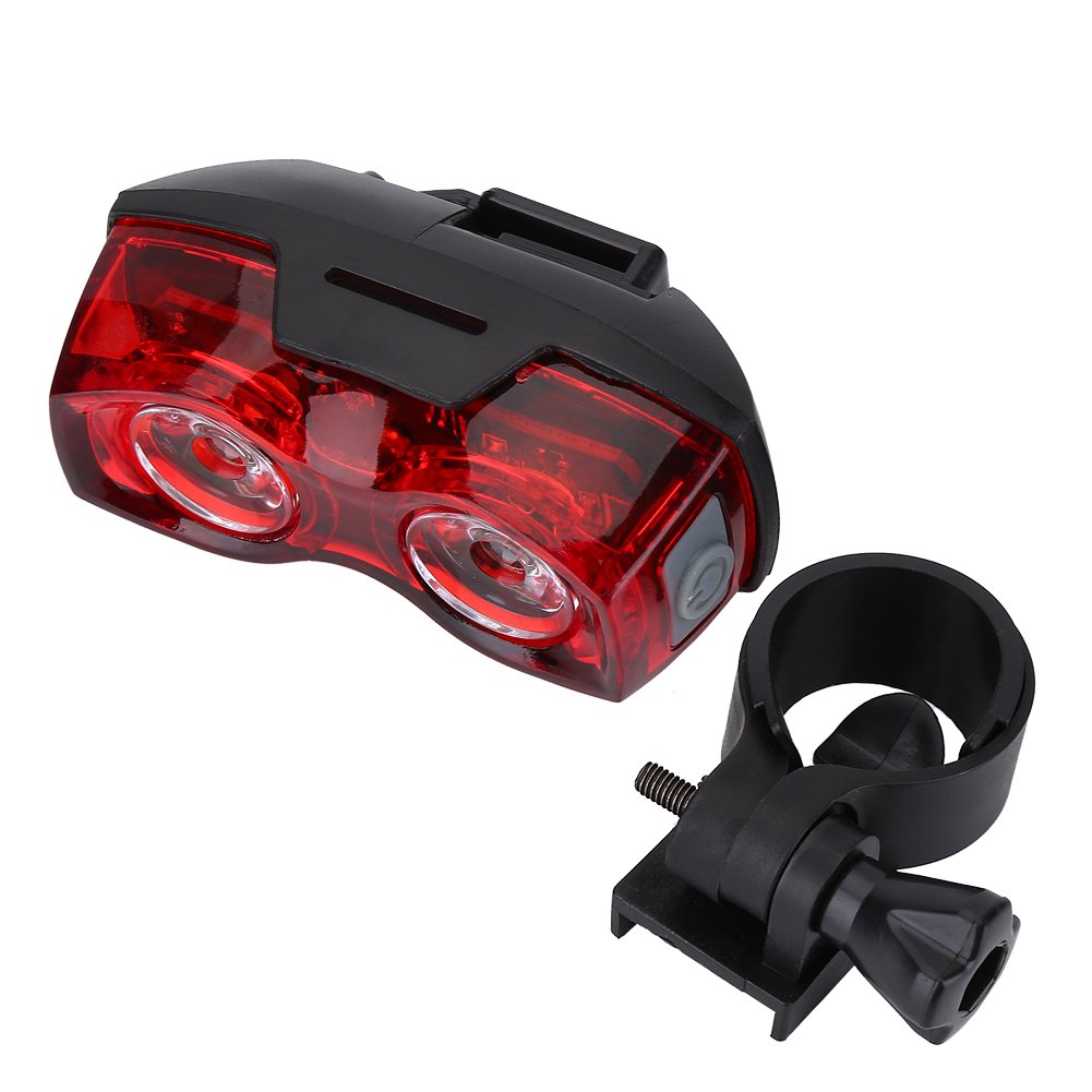 Demeras Taillight Bike Tail Light Outdoor LED Bike Rear Saddle Lamp Tail Safety Warning Red Light for Mountain Road Bike Gift Choice